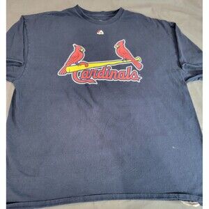 MLB St. Louis Cardinals Yadier Molina #4 Majestic MLB T-Shirt Men’s 2XL